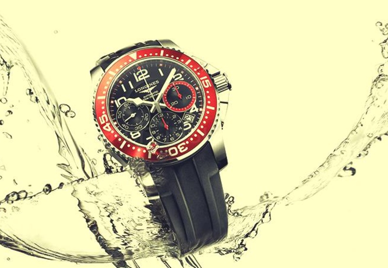 Dây đeo cao su của đồng hồ Longines