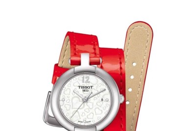Đồng hồ Tissot 1853 nữ dây da màu đỏ hot nhất 2024