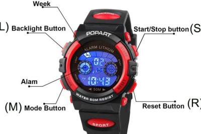 Cách chỉnh đồng hồ điện tử Popart chi tiết và chính xác nhất