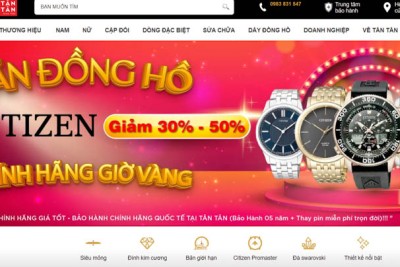 Top các trang web bán đồng hồ uy tín tại thị trường Việt Nam