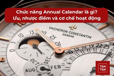 Annual Calendar là gì? Ưu & Nhược điểm của Annual Calendar trên đồng hồ