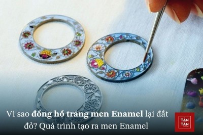 Đồng hồ tráng men Enamel là gì? Vì sao đồng hồ tráng men Enamel lại đắt đỏ?