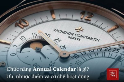 Annual Calendar là gì? Ưu & Nhược điểm của Annual Calendar trên đồng hồ