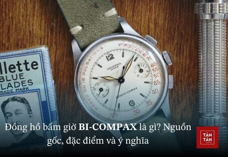 Đồng hồ bấm giờ Bi-Compax: định nghĩa, nguồn gốc và công dụng với đồng hồ