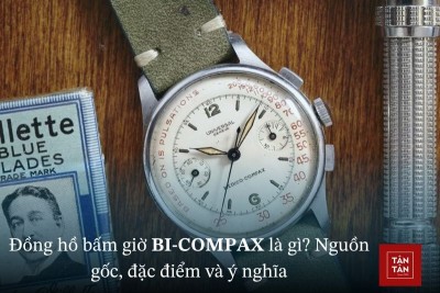 Đồng hồ bấm giờ Bi-Compax: định nghĩa, nguồn gốc và công dụng với đồng hồ