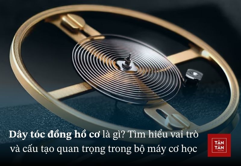 Dây tóc đồng hồ cơ là gì? Vai trò và cấu tạo trong bộ máy cơ
