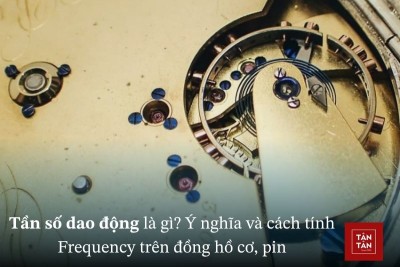 Tần số dao động là gì? Ý nghĩa và cách tính Frequency trên đồng hồ cơ, pin