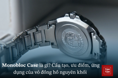 Monobloc Case là gì? Cấu tạo, ưu điểm, ứng dụng của vỏ đồng hồ nguyên khối 