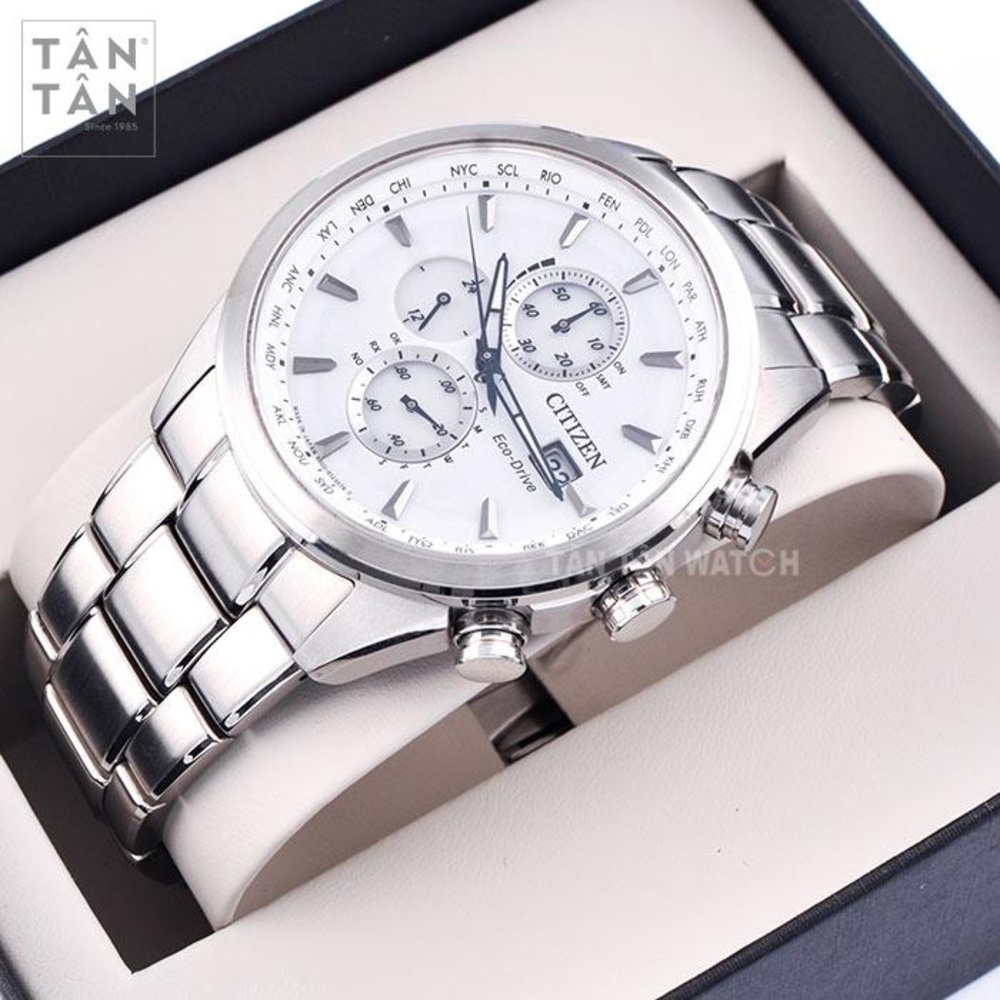 Đồng Hồ Citizen Eco-Drive AT8015-54A 43mm Nam