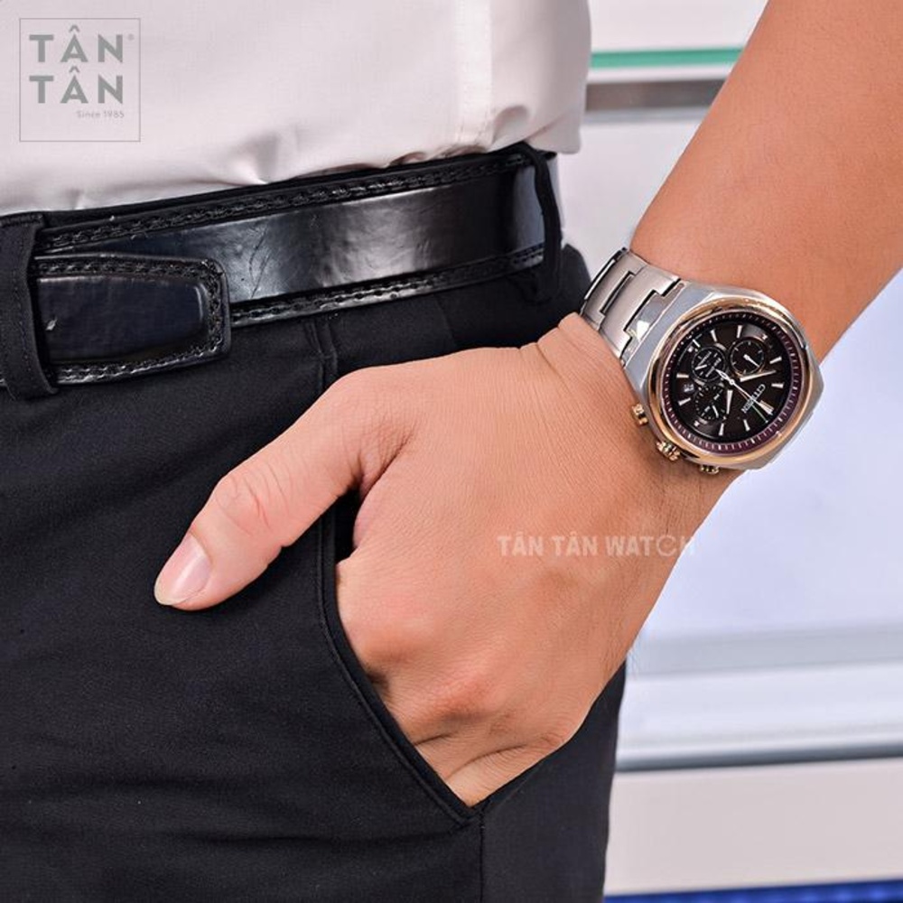 Đồng Hồ Citizen Eco-Drive CA4025-51W 43mm Nam