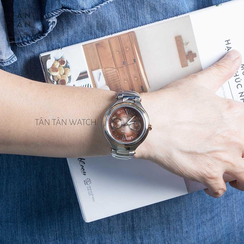 Đồng Hồ Citizen Eco-Drive FD4007-51W 36mm Nữ