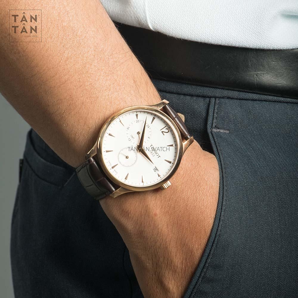 Đồng Hồ Nam Tissot Tradition GMT T063.639.36.037.00 