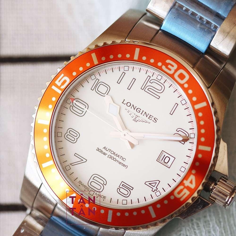Đồng Hồ Longines L3.695.4.19.6 Nam Máy Cơ Kính Sapphire 41mm