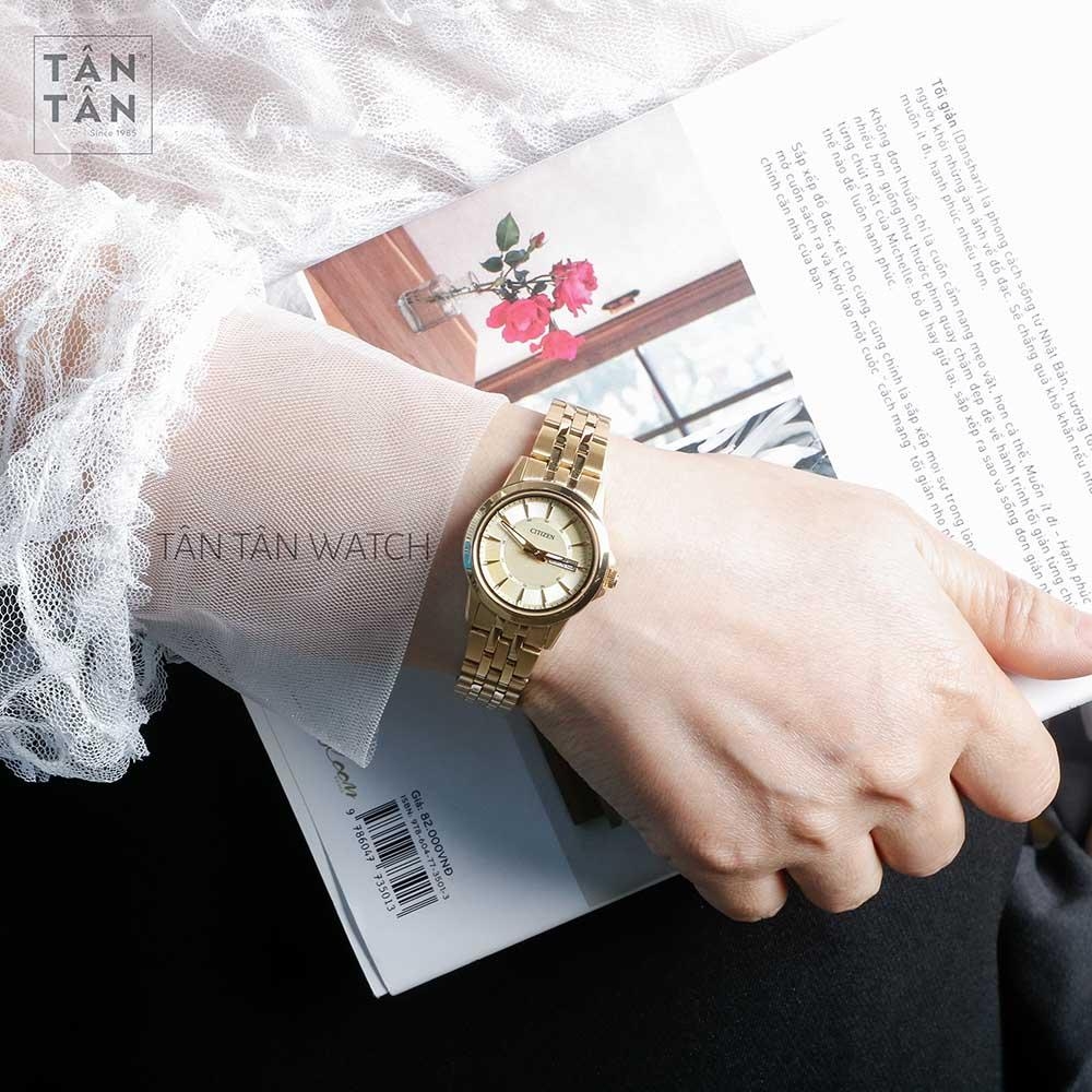 Đồng Hồ Nữ Citizen Quartz EQ0603-59P 27.5mm