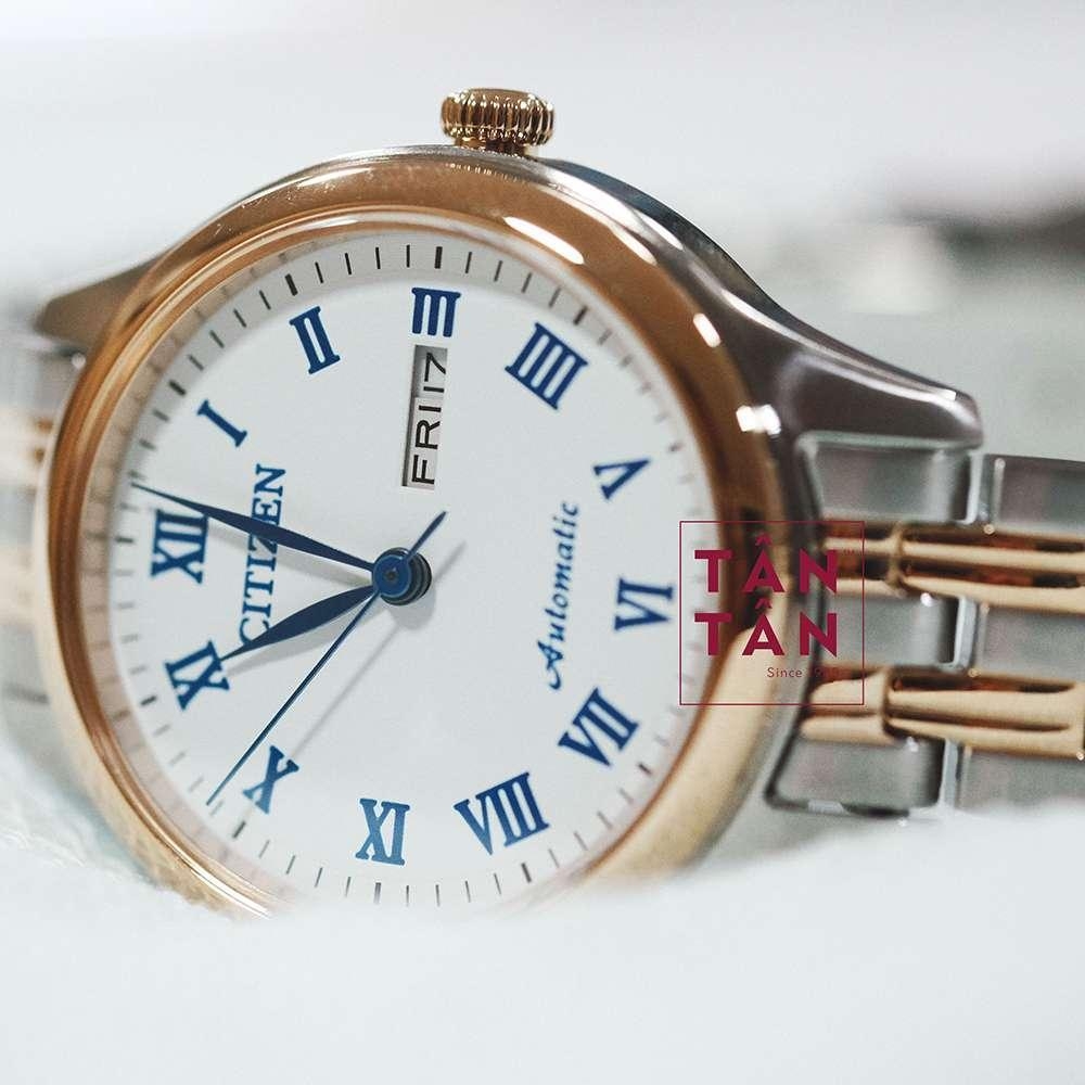 Đồng Hồ Citizen PD7136-80A Nữ Máy Cơ Kính Sapphire Lịch Thứ Ngày 29mm