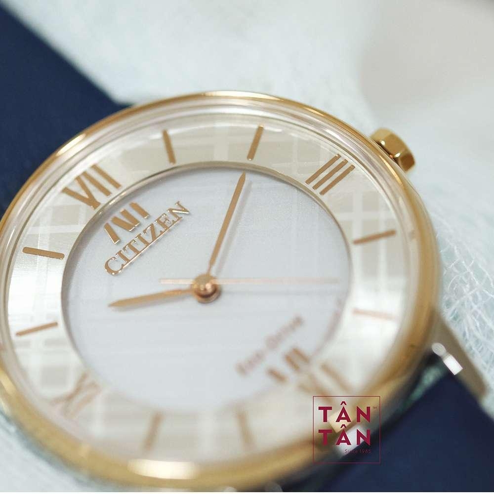 Đồng Hồ Citizen EM0527-18A Nữ Eco-Drive Kính Sapphire 31mm