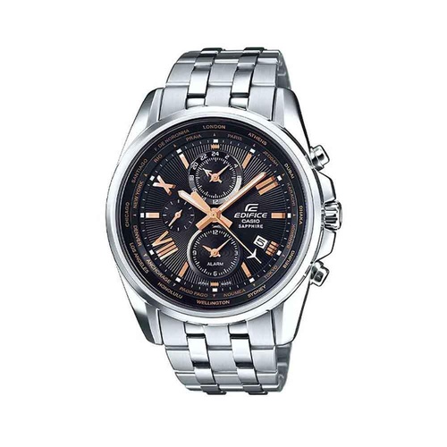 Đồng Hồ Casio EFB-301JD-1ADR Nam Chronograph Kính Sapphire Lịch Ngày 45mm