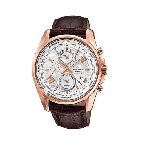 Đồng Hồ Casio EFB-301JL-7ADR Nam Chronograph Kính Sapphire Lịch Ngày 45mm