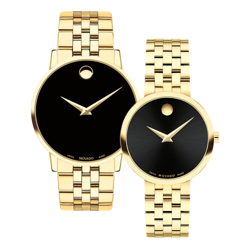 Đồng Hồ Cặp Movado Museum Classic 0607203 - 0607847