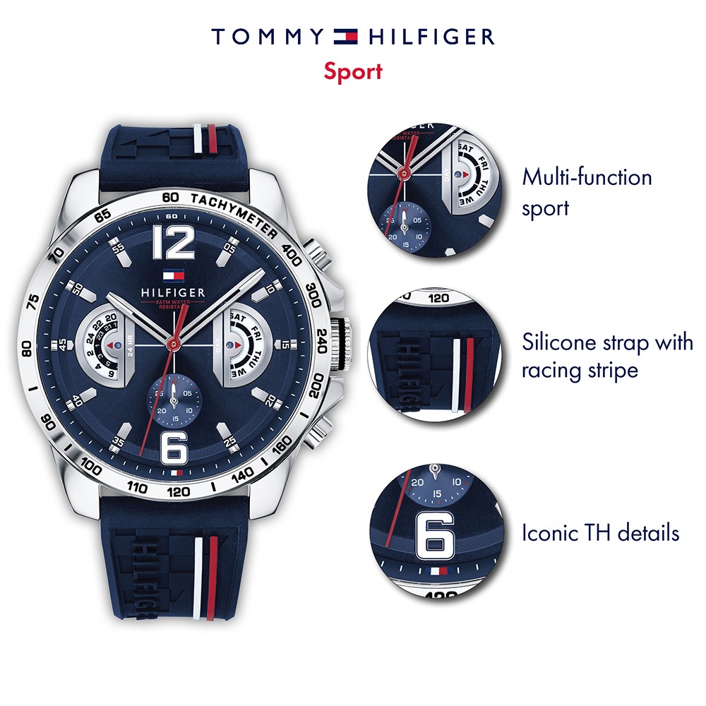 Đồng Hồ Nam Tommy Hilfiger Decker 1791476 46mm