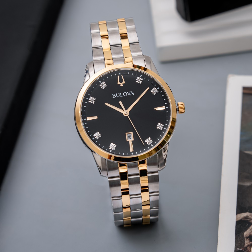 Đồng Hồ Bulova Quartz 98D165 40mm Nam