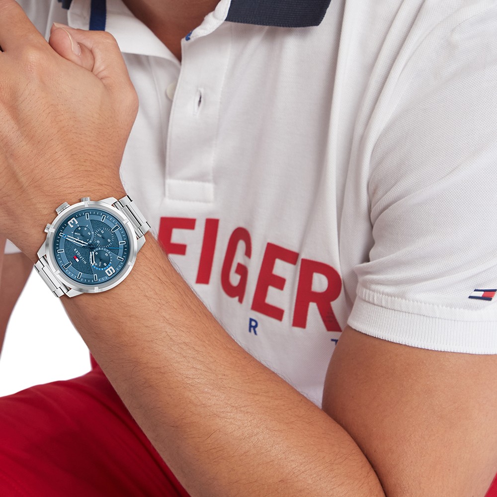 Đồng Hồ Tommy Hilfiger Quartz 1792077 50mm Nam