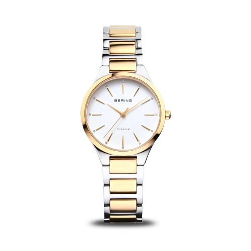 Đồng Hồ Nữ Bering Titanium 15630-701 30mm