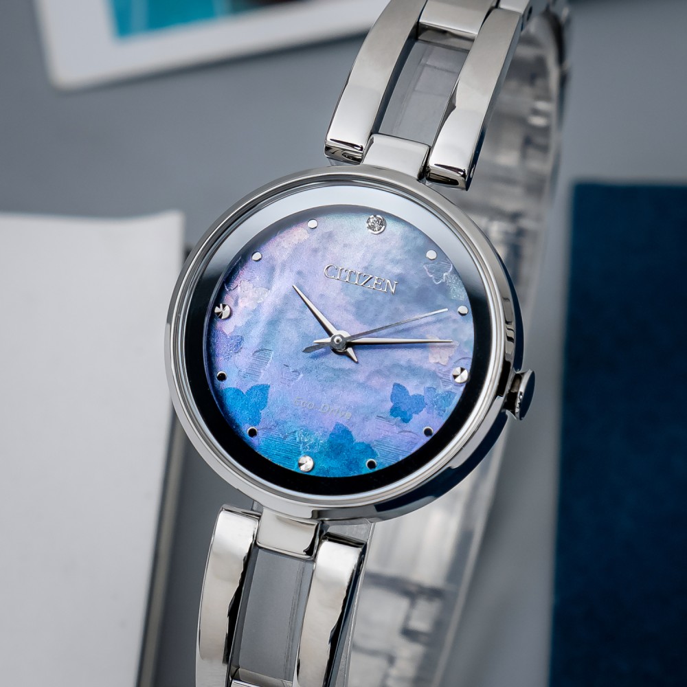 Đồng Hồ Nữ Citizen Eco-Drive EM0801-85N 28mm