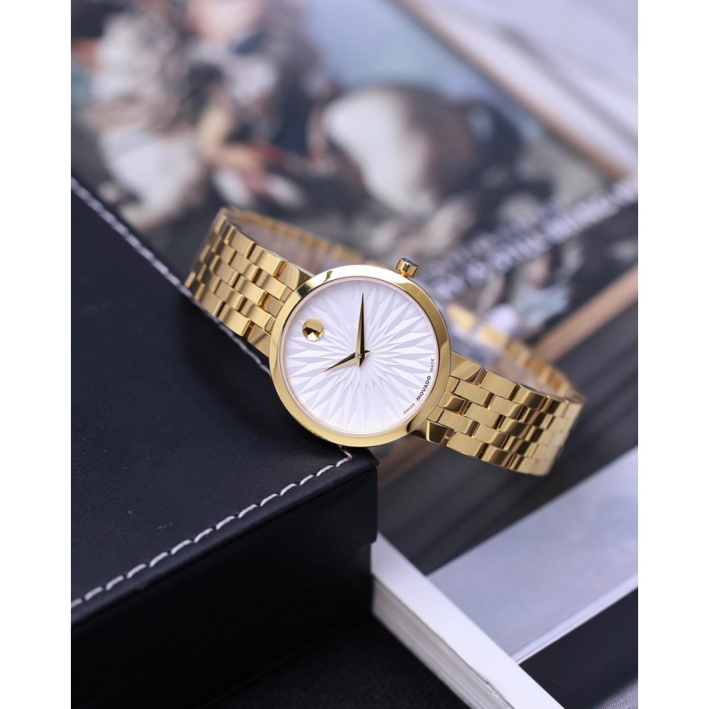Đồng Hồ Nữ Movado Museum Classic 0607975 29.5mm