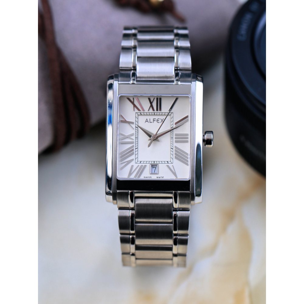 Đồng Hồ Alfex Quartz 5682/053 40mm Nam