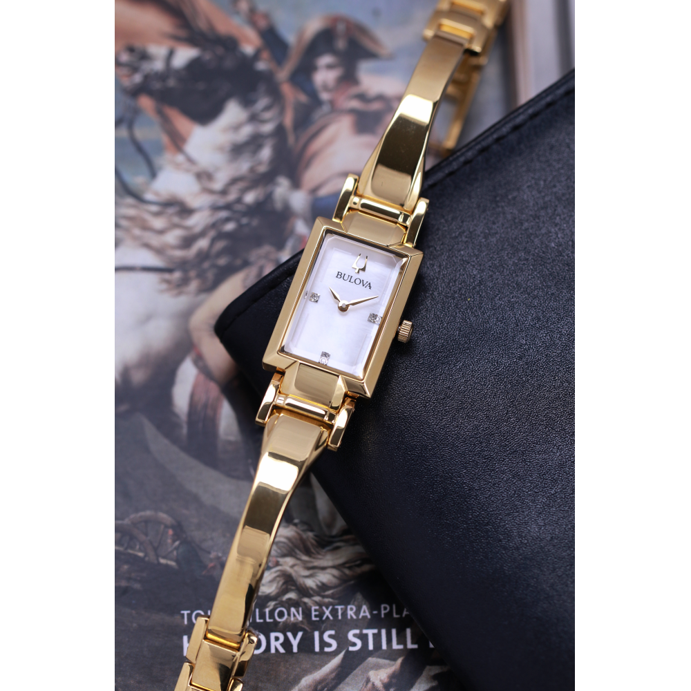 Đồng Hồ Bulova Quartz 97P141 33mm Nữ