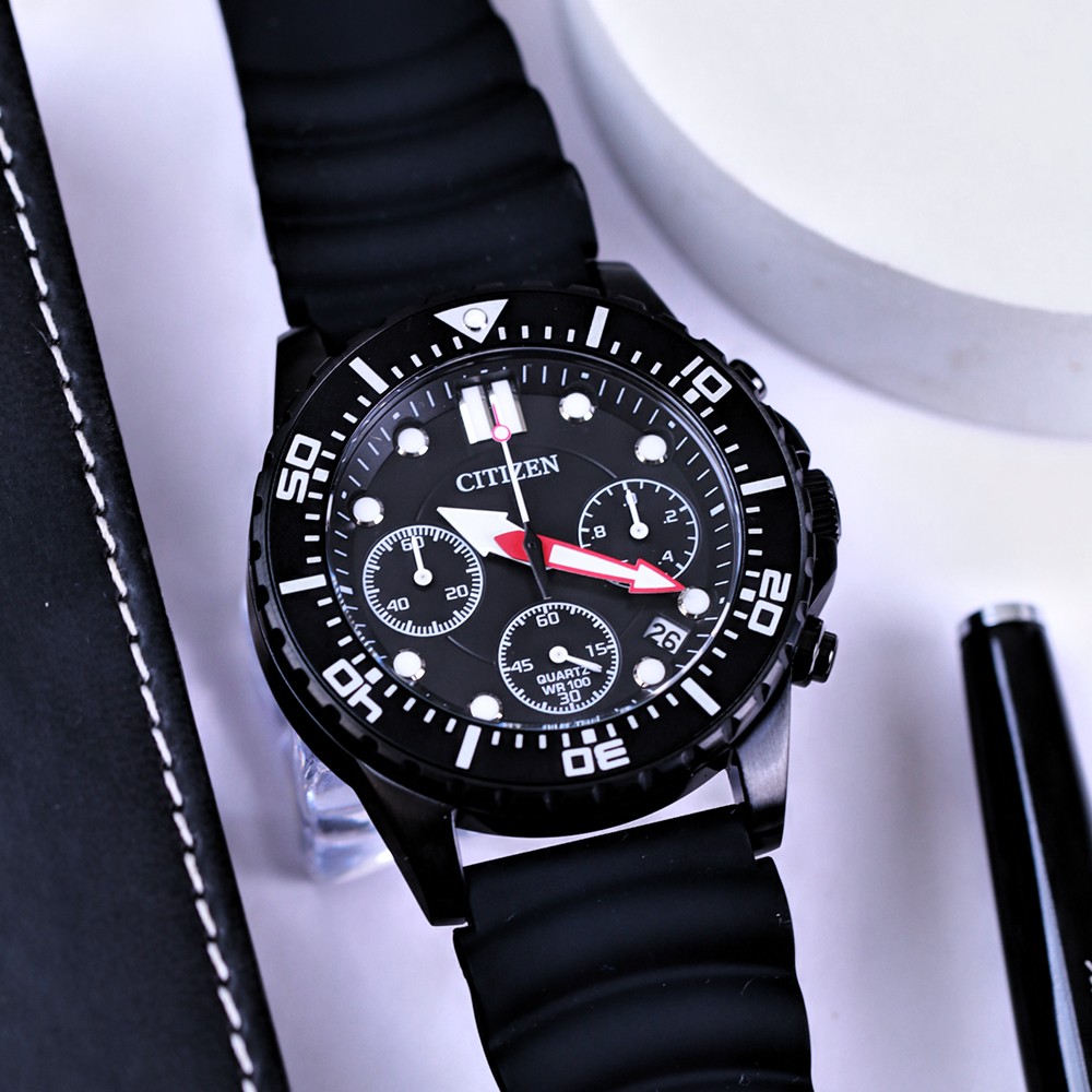 Đồng Hồ Nam Citizen Quartz Chronograph AI5005-13E 43mm