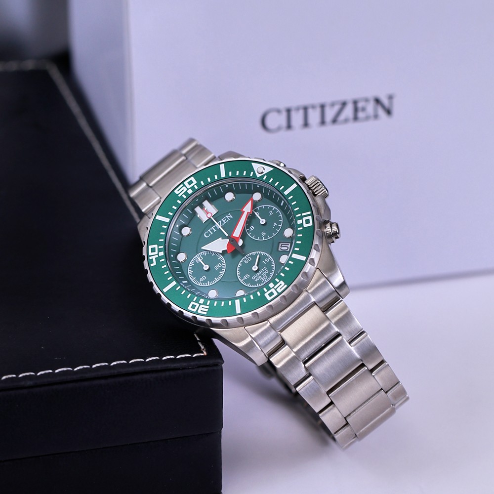 Đồng Hồ Nam Citizen Quartz Chronograph AI5009-80X 43mm