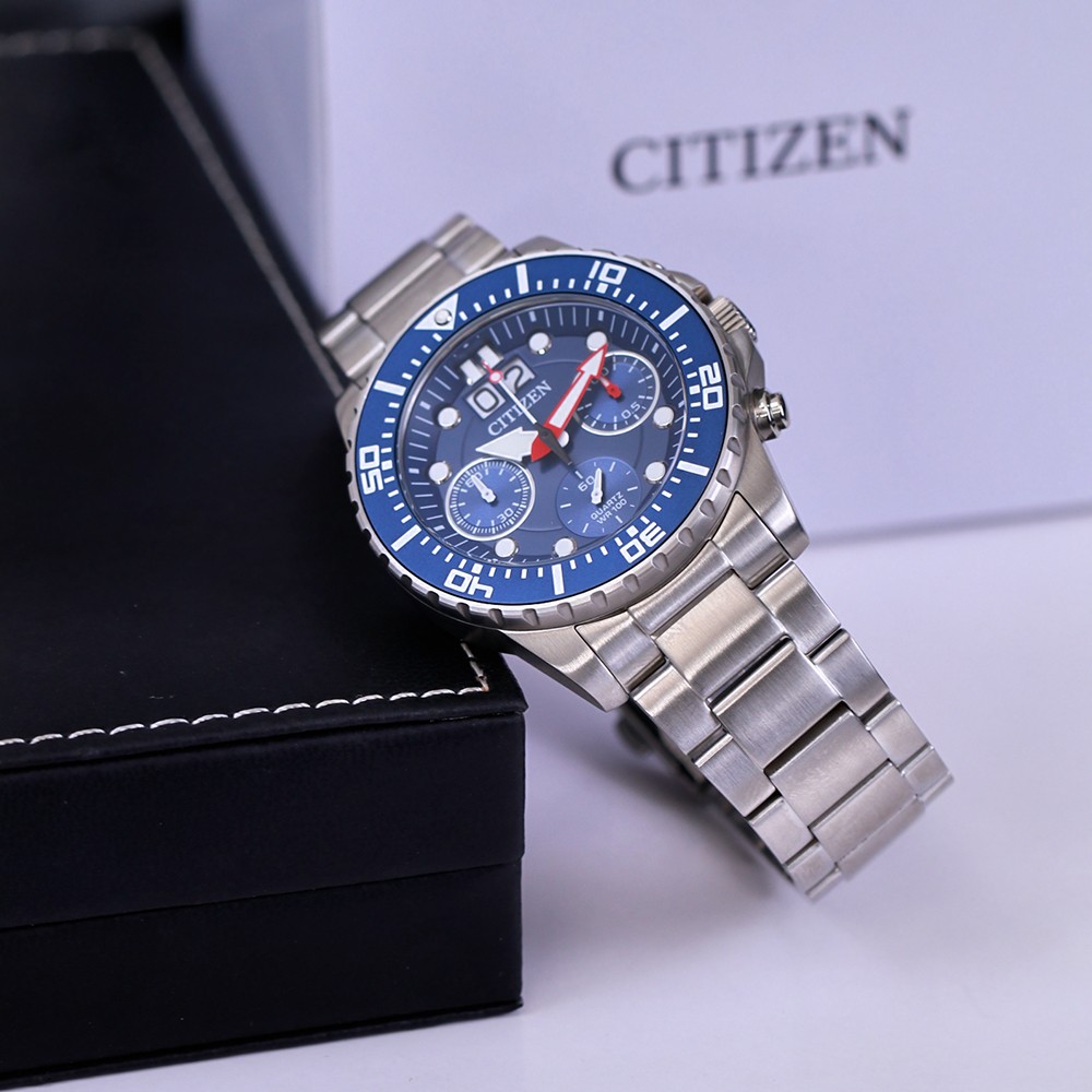 Đồng Hồ Nam Citizen Quartz Chronograph AI7001-81L 43mm