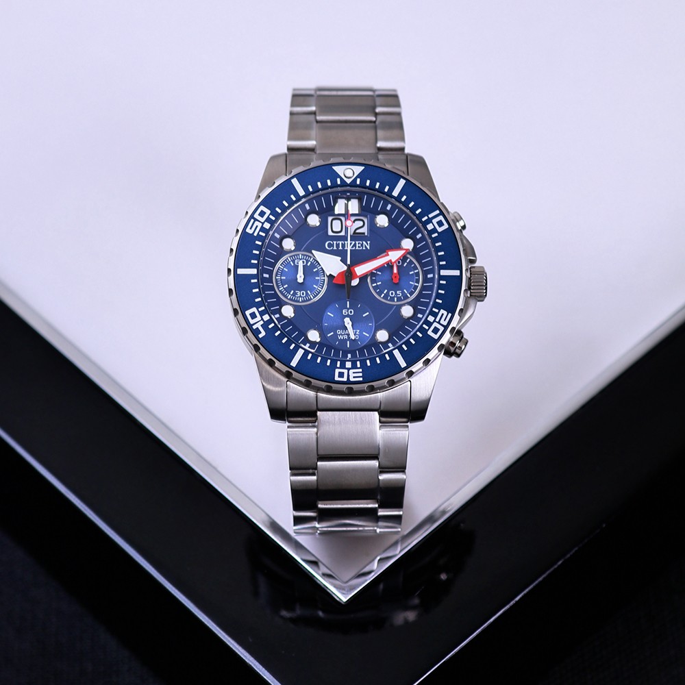 Đồng Hồ Nam Citizen Quartz Chronograph AI7001-81L 43mm