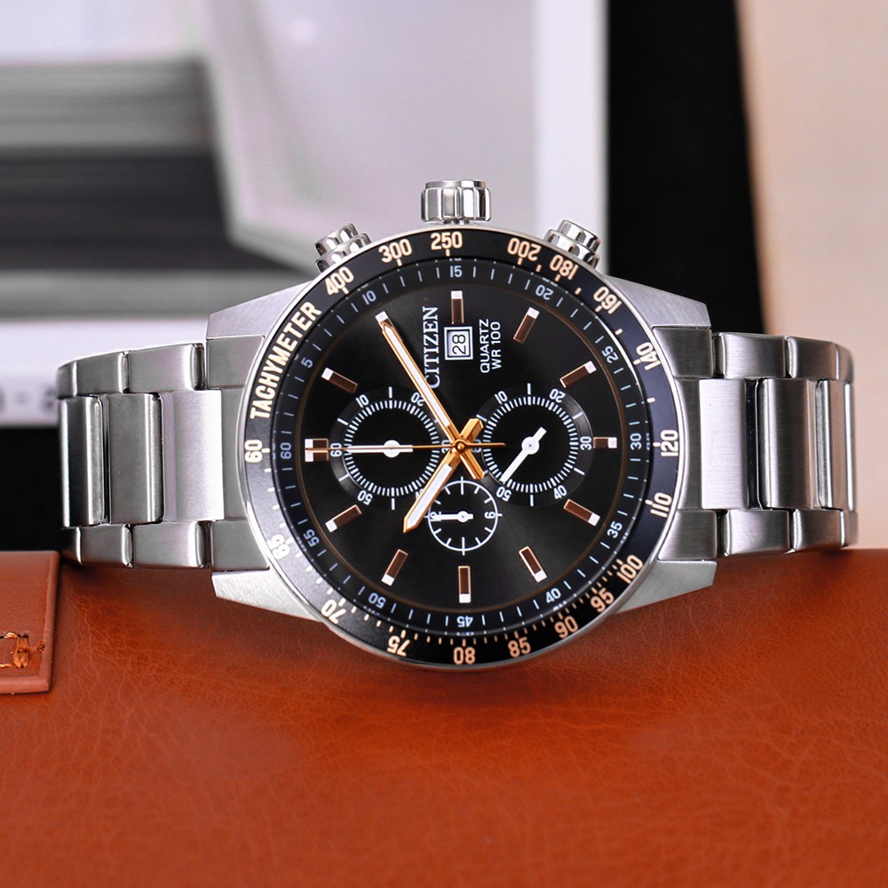 Đồng Hồ Nam Citizen Quartz Chronograph AN3681-57E 44mm