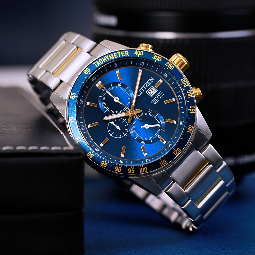 Đồng Hồ Nam Citizen Quartz Chronograph AN3684-59L 44mm