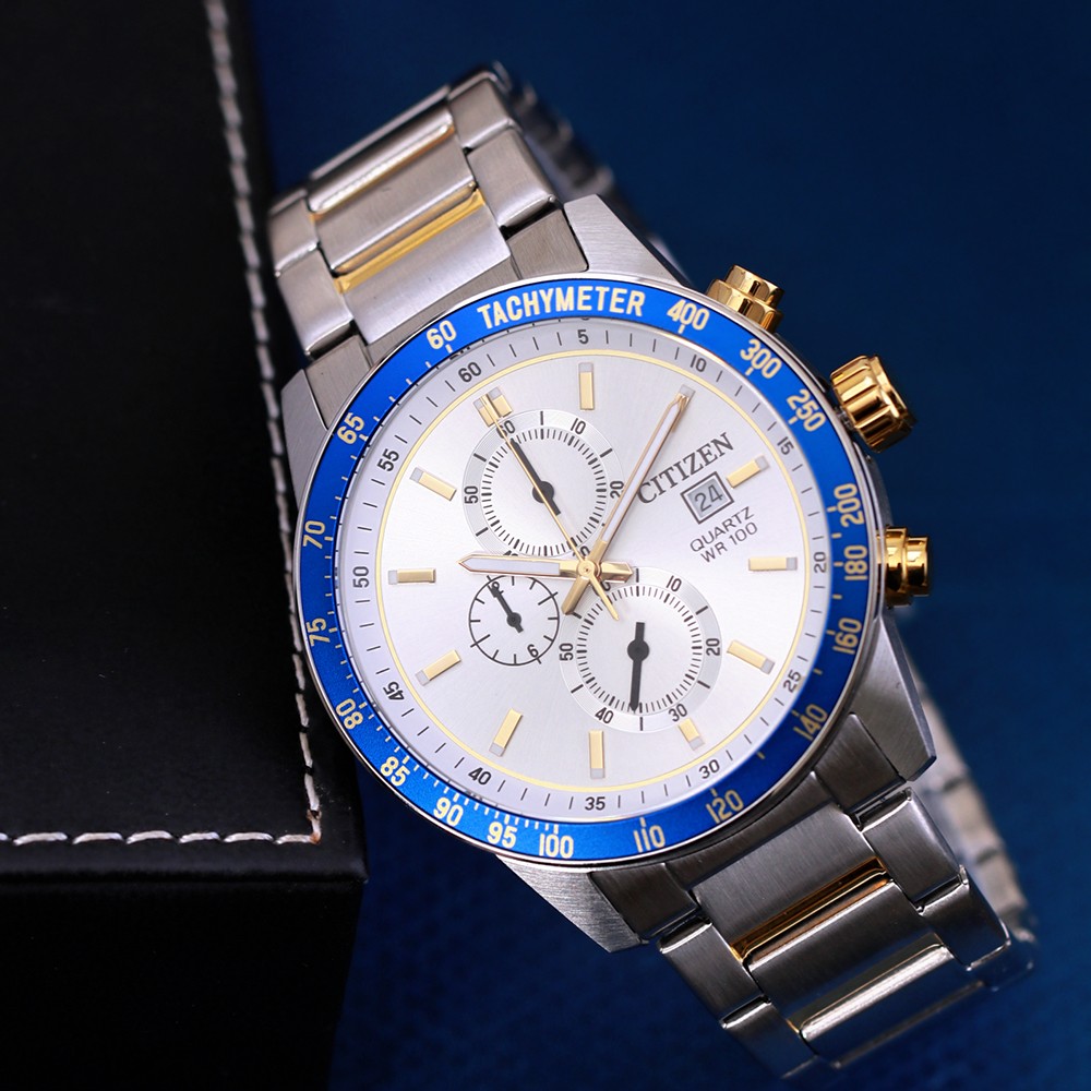 Đồng Hồ Nam Citizen Quartz Chronograph AN3686-53A 44mm