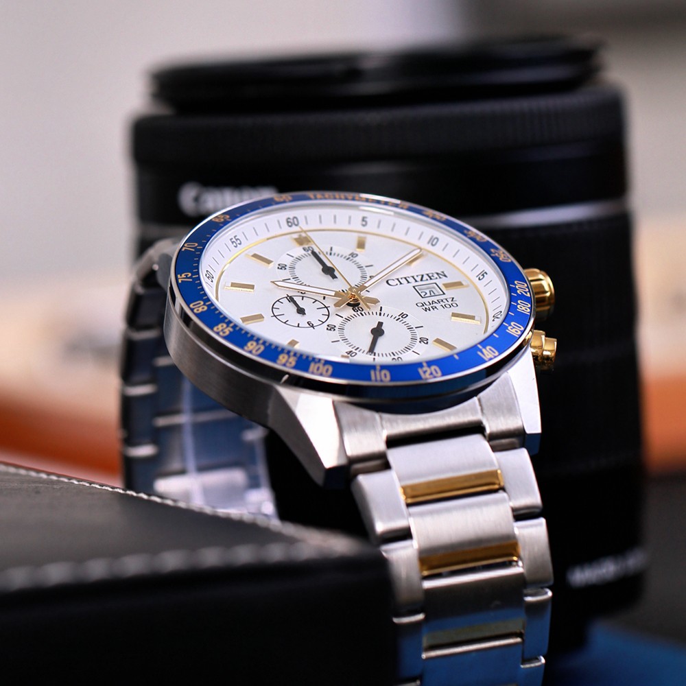 Đồng Hồ Nam Citizen Quartz Chronograph AN3686-53A 44mm