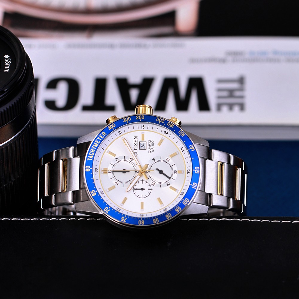 Đồng Hồ Nam Citizen Quartz Chronograph AN3686-53A 44mm