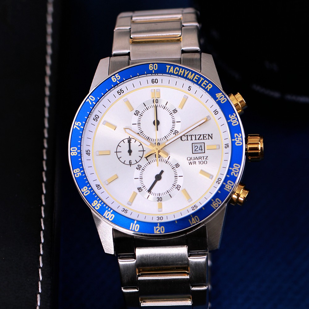 Đồng Hồ Nam Citizen Quartz Chronograph AN3686-53A 44mm