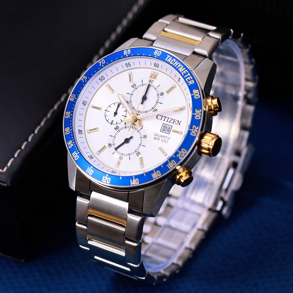 Đồng Hồ Nam Citizen Quartz Chronograph AN3686-53A 44mm