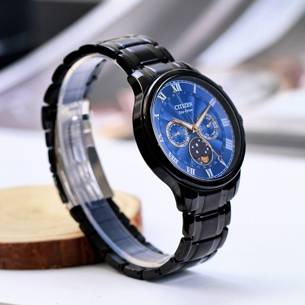 Đồng Hồ Nam Citizen Eco-Drive Moon-phase AP1055-87L 42.2mm