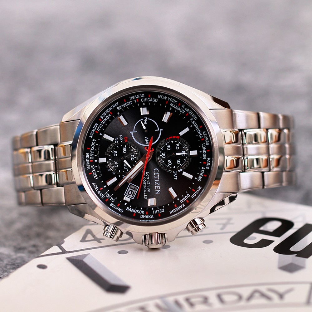Đồng Hồ Nam Citizen Eco-Drive Radio-controlled AT8200-87E 44mm