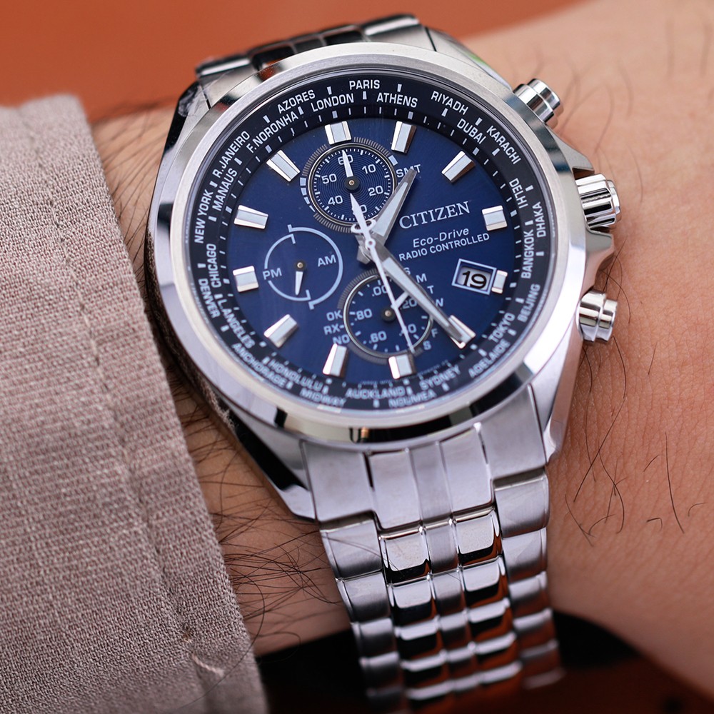 Đồng Hồ Nam Citizen Eco-Drive Radio-controlled AT8200-87L 44mm