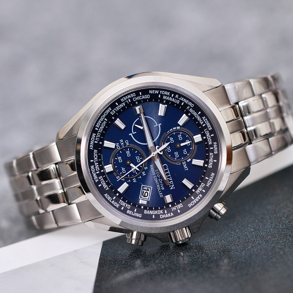Đồng Hồ Nam Citizen Eco-Drive Radio-controlled AT8200-87L 44mm