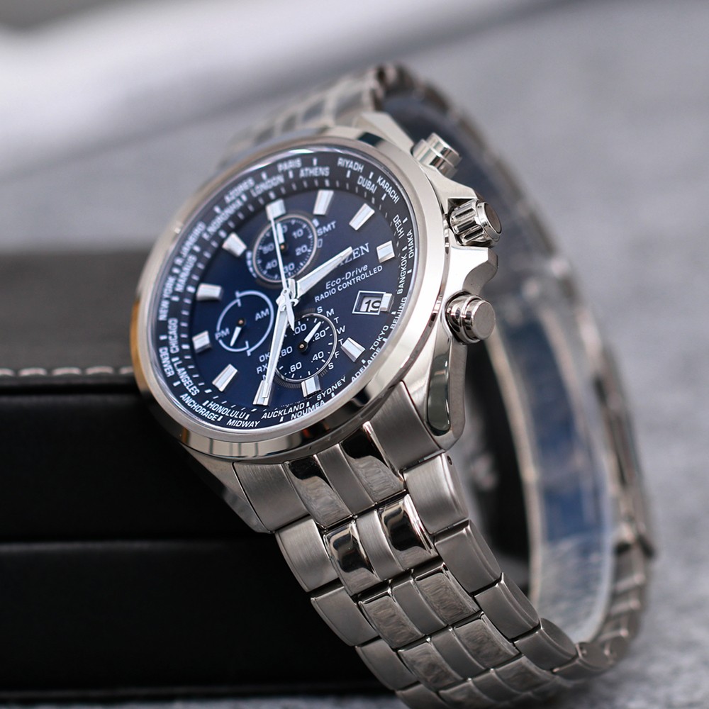 Đồng Hồ Nam Citizen Eco-Drive Radio-controlled AT8200-87L 44mm