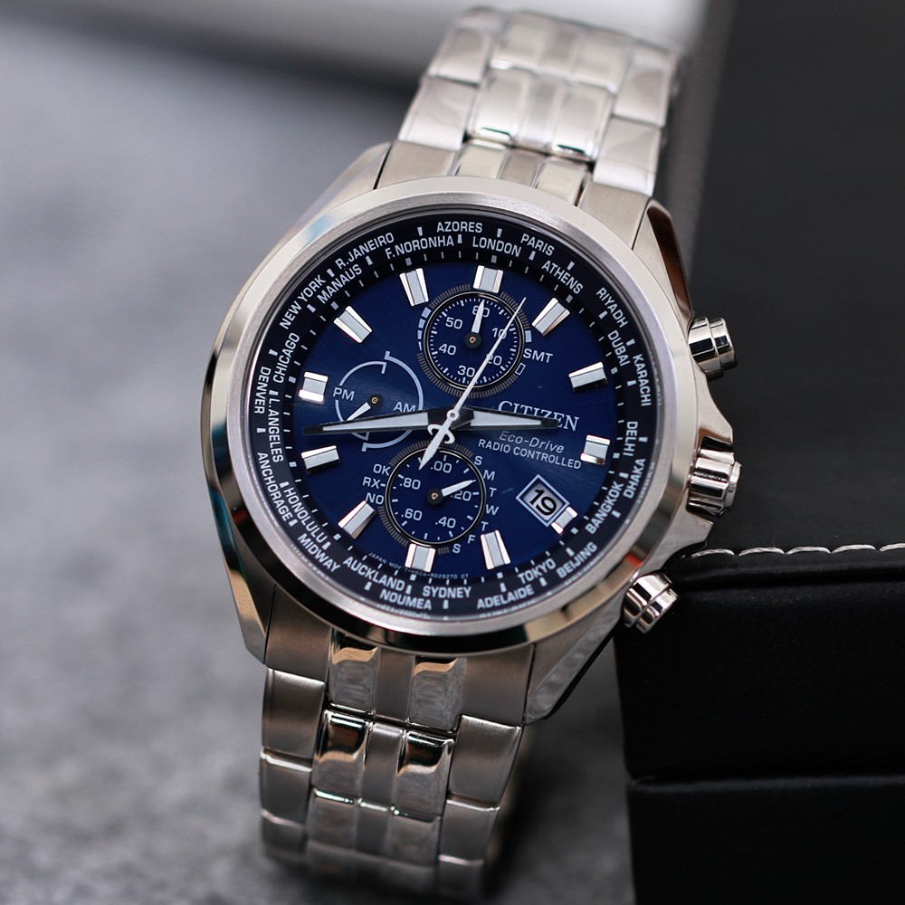 Đồng Hồ Nam Citizen Eco-Drive Radio-controlled AT8200-87L 44mm