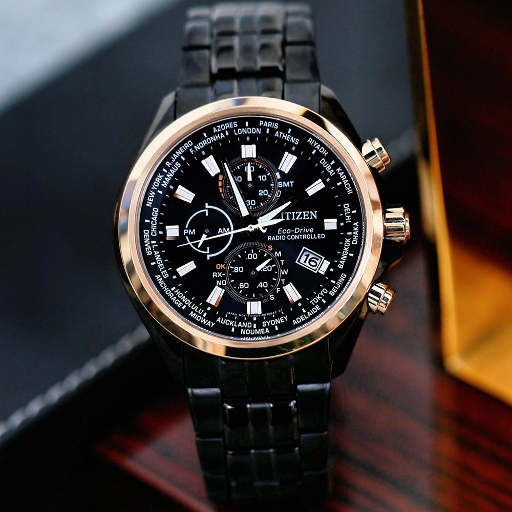 Đồng Hồ Nam Citizen Eco-Drive Radio-controlled AT8206-81L 44mm