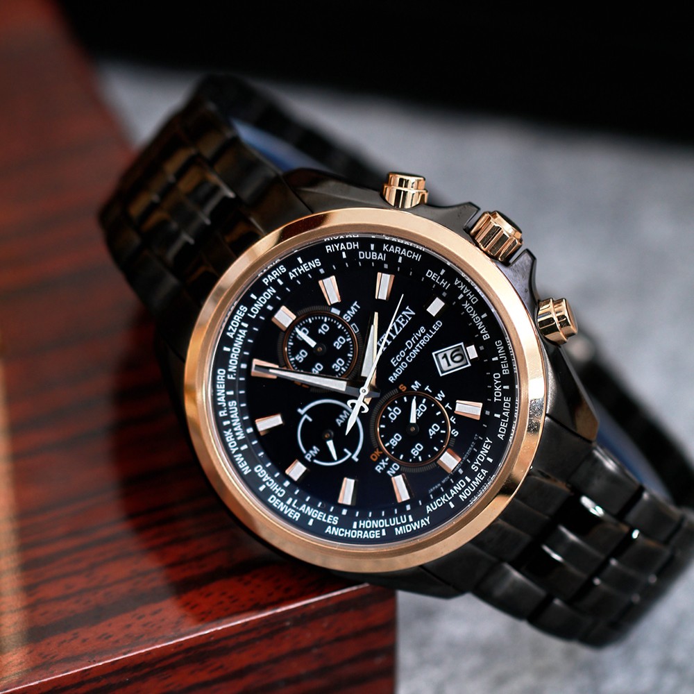 Đồng Hồ Nam Citizen Eco-Drive Radio-controlled AT8206-81L 44mm